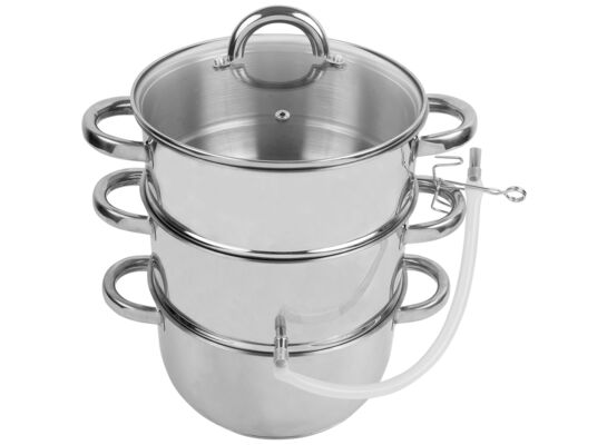 Sokownik nierdzewny 5 l z parowarem Browin