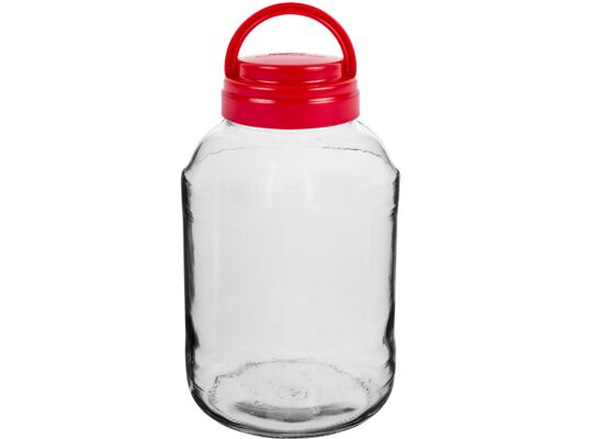 Słój TO Ø100 mm 4 l z plastikową zakrętką Browin