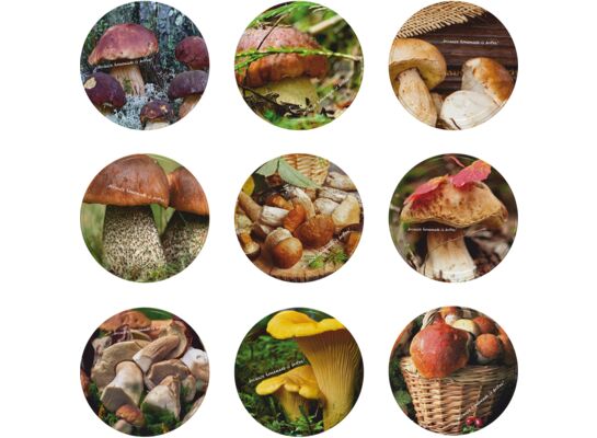 Zakrętka Ø82 mm grzybki 2 10 sztuk Browin