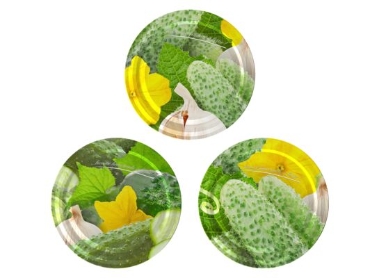 Zakrętka Ø82 mm ogórki 1 10 sztuk Browin