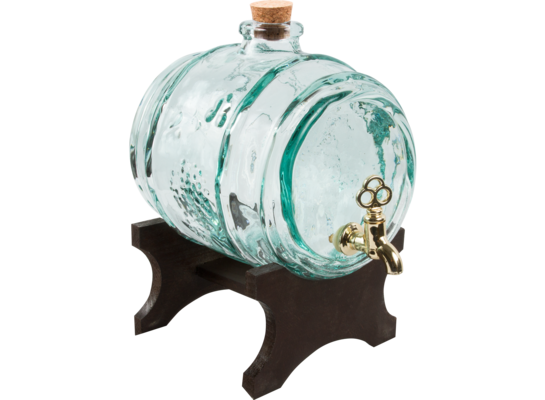 Beczułka szklana 2 l z kranikiem Browin