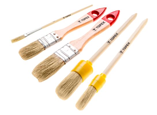 Zestaw pędzli, 5 sztuk TOPEX