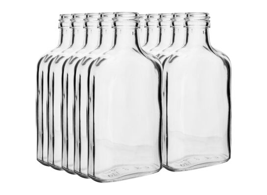 Butelka piersiówka 100 ml 10 sztuk Browin