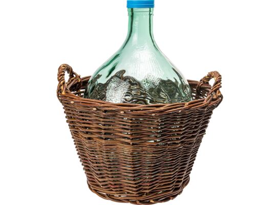 Balon do wina 10 l w koszu wiklinowym Browin