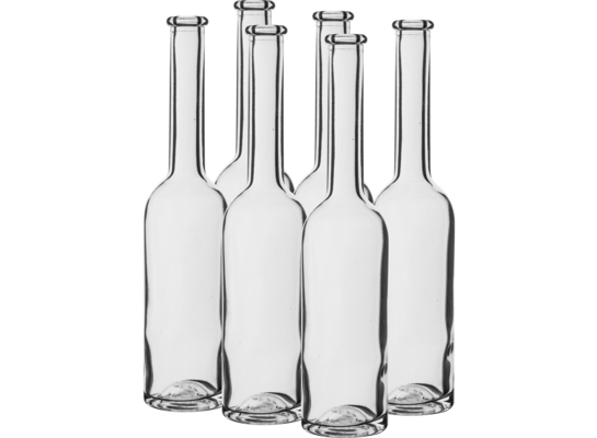 Butelka na nalewkę 200 ml + korki 6 sztuk Browin