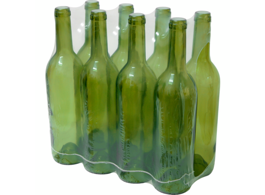Butelka na wino Bordeaux 750 ml 8 sztuk