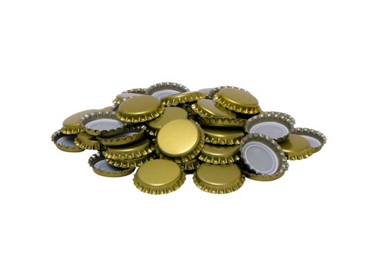 Kapsel Ø26 mm złote 100 sztuk Browin