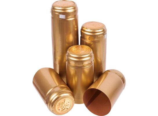 Kapturki z perforacją złote Ø31 mm 100 sztuk Browin