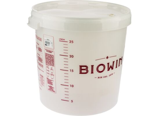 Pojemnik fermentacyjny 30 l z nadrukiem i pokrywką Browin