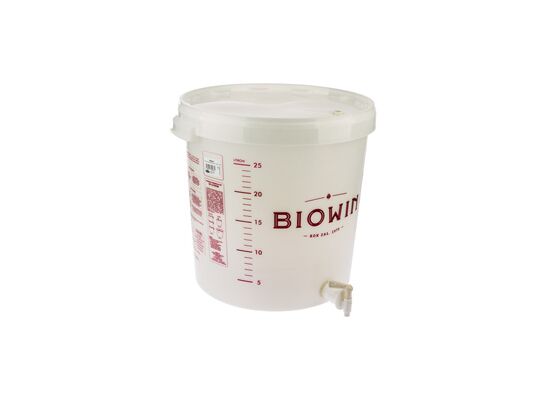 Pojemnik fermentacyjny 30 l z kranem i pokrywką