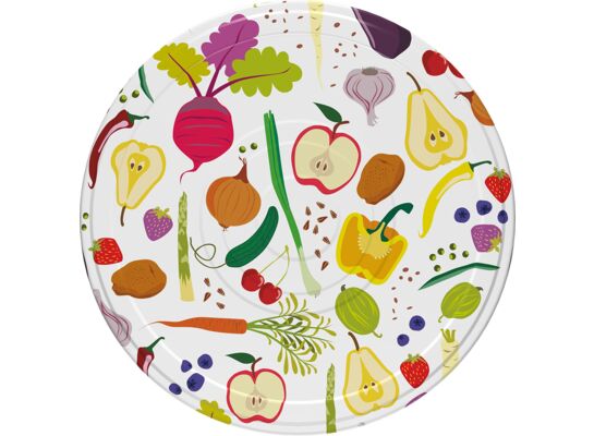 Zakrętka Ø66 mm owoce, warzywa 10 sztuk Browin