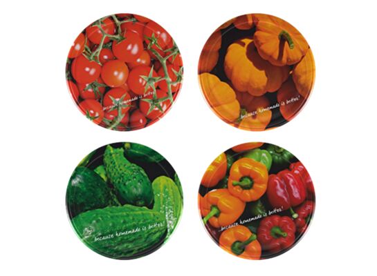 Zakrętka Ø82 mm warzywa 6 10 sztuk Browin