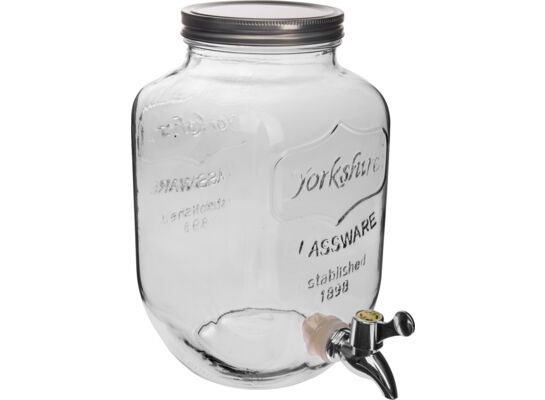 Słój Lemoniadolandia biały, 4 l