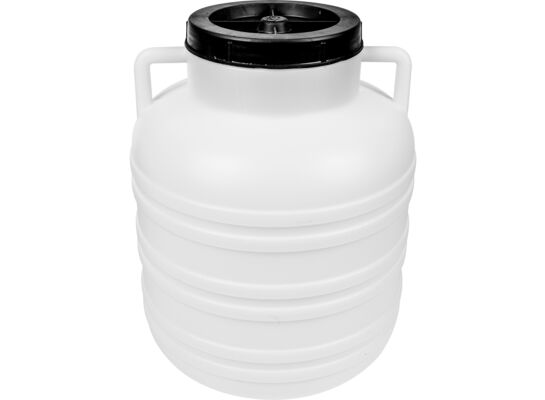 Beczka na kiszonki z uchwytami 20 l biała Browin