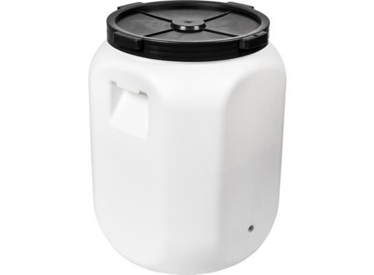 Beczka Don Kiszot biała 60 l z otworem na kran Browin