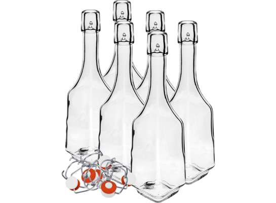 Butelka Rodzinna 500 ml z kapslem hermetycznym 6 szt. Browin