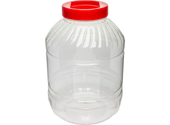 Słój plastikowy 10 l z kolorową zakrętką Browin