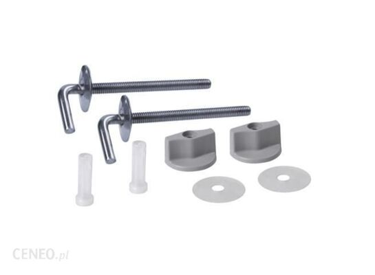 Śruby do deski sedesowej metalowe krótkie