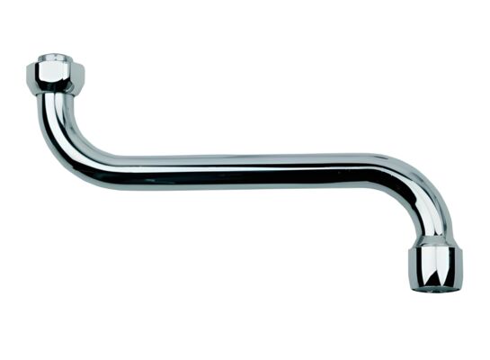 Wylewka 1/2" typu "S" L-300 mm srebrny Akces