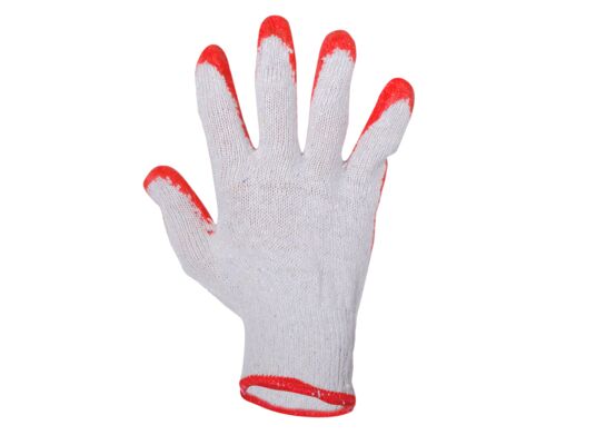 Rękawice lateks LAHTI PRO 12 par czerwone wampirki 9