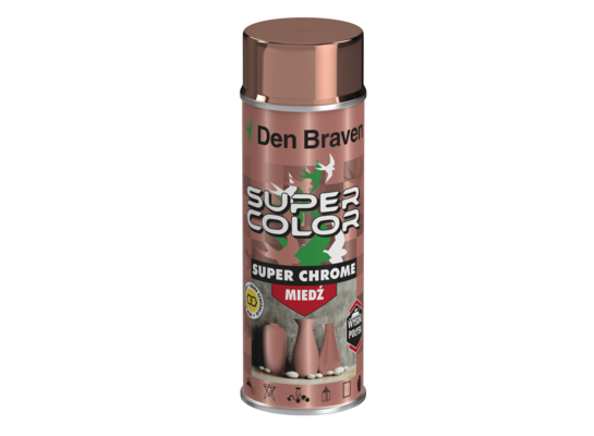 Lakier w aerozolu super chrom 400 ml miedziany