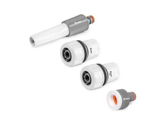 Zestaw 4-elementowy na wąż 3/4" WHITE LINE