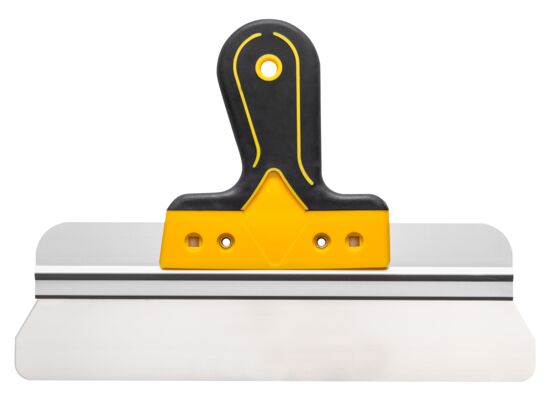 Szpachla trapezowa 50 cm stal nierdzewna rączka 2K HARDY