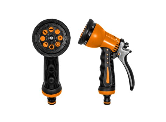 Pistolet do zraszania 7-funkcyjny metalowy ZEBRA BLACK LINE