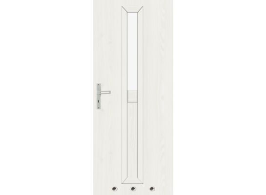 Skrzydło KLARO tuleje sosna bielona 80 P 2Z WC