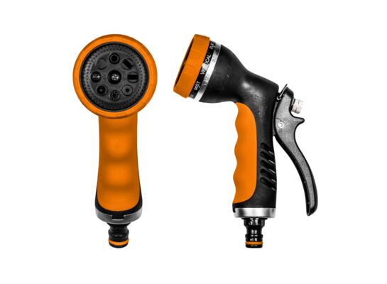 Pistolet do zraszania 8-funkcyjny metalowy HOBBY BLACK LINE