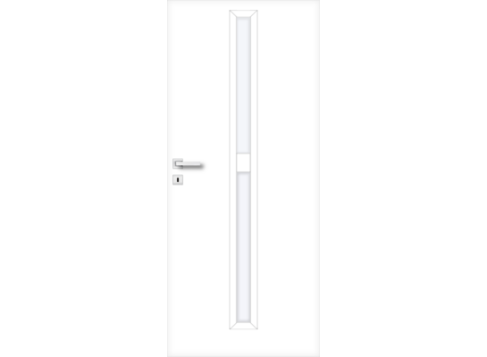 Skrzydło KLARO pokój biały 80 L 2Z 