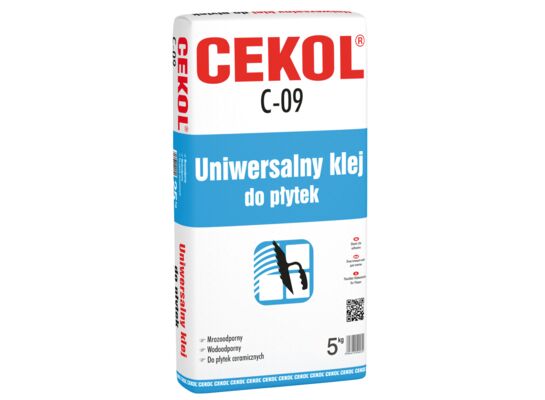 Uniwersalny klej do płytek C-09 5 kg CEKOL
