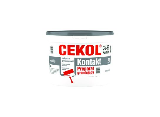 Preparat gruntujący GS-83-Kontakt 20 kg CEKOL