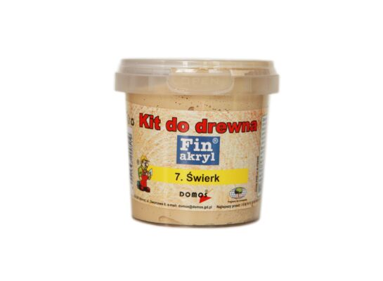 Elastyczna akrylowa szpachlówka do drewna 0,20 kg świerk EKOL