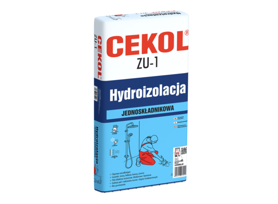 Hydroizolacja jednoskładnikowa ZU-1 22 kg CEKOL
