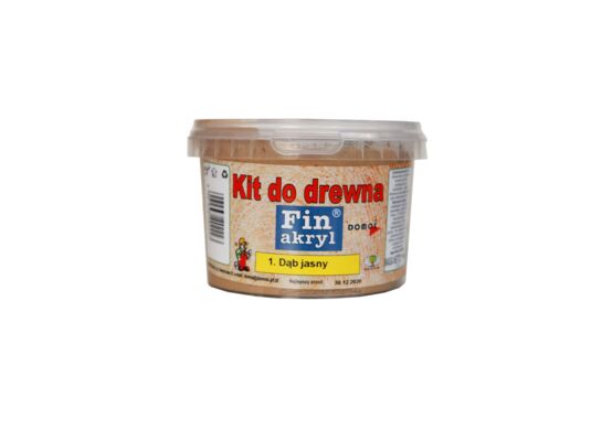 Kit do drewna 1 kg dąb jasny FINAKRYL