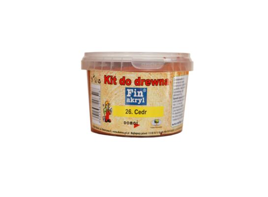 Kit do drewna 1 kg cedr FINAKRYL
