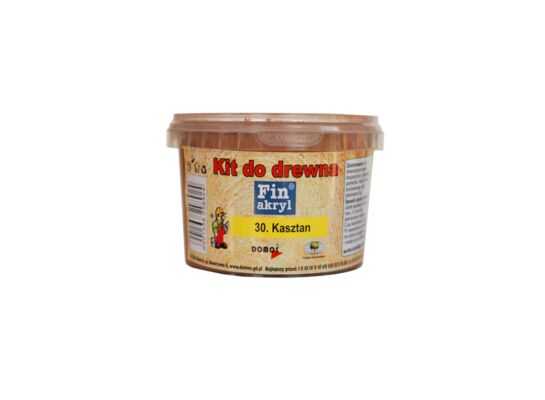 Kit do drewna 1 kg kasztan FINAKRYL