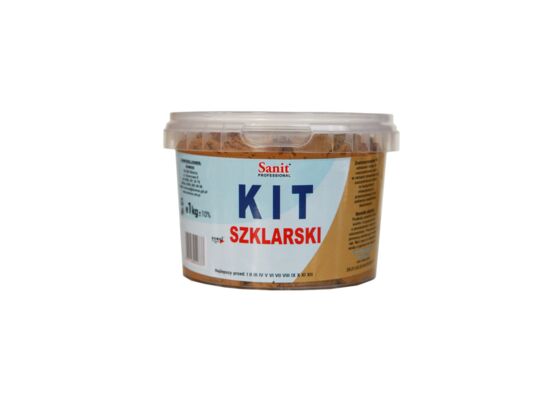 Kit szklarski 1 kg czerwony Sanit