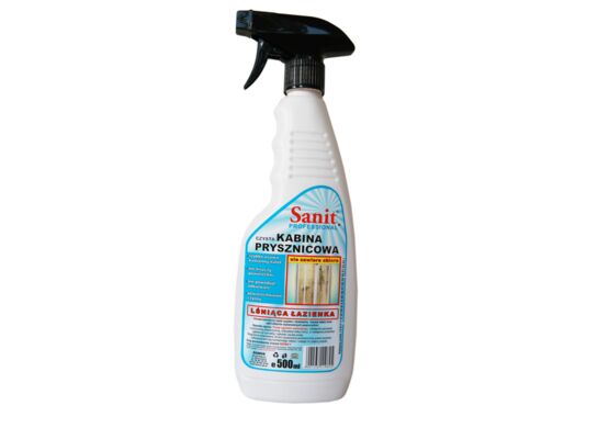Mleczko czyszczące Czysta kabina prysznicowa 500 ml Sanit