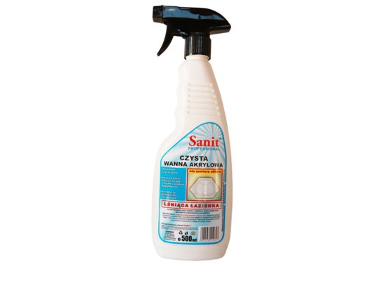 Mleczko czyszczące Czysta wanna i brodziki akrylowe 500 ml Sanit