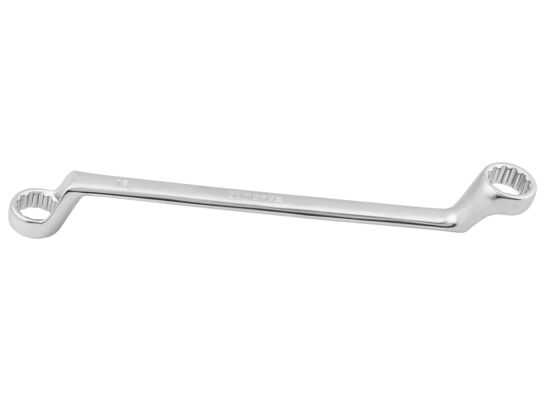 Klucz oczkowy odgięty 18 x 19 mm TOPEX