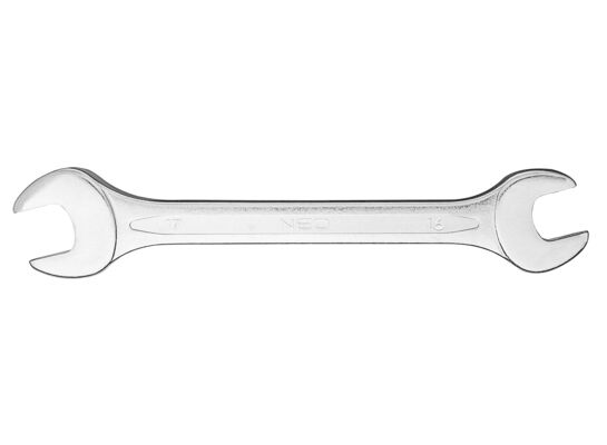 Klucz płaski dwustronny 16 x 17 mm NEO