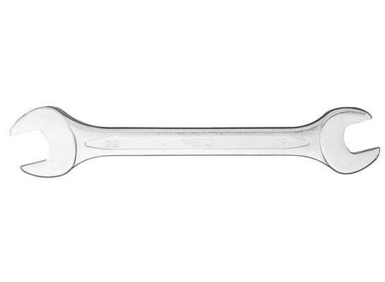 Klucz płaski dwustronny 19 x 22 mm NEO
