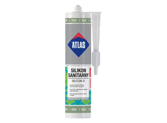 Silikon sanitarny SILTON S 025 jasnozielony 280 ml Atlas