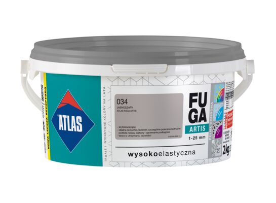 Fuga ARTIS 034 jasnoszary 2 kg Atlas