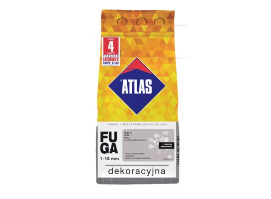 Fuga dekoracyjna 301 perła 2 kg Atlas