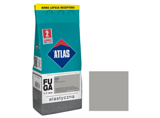 Fuga elastyczna 035 szary 2 kg Atlas