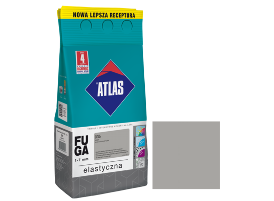 Fuga elastyczna 035 szary 5 kg Atlas