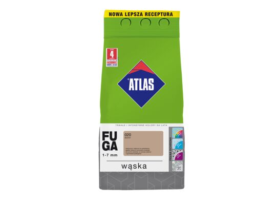 Fuga wąska 020 beżowy 5 kg Atlas